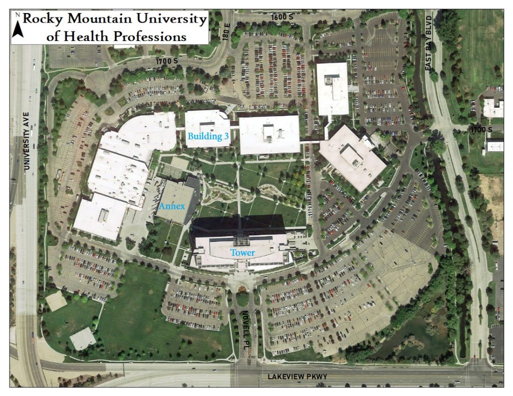 Map of the RMU campus